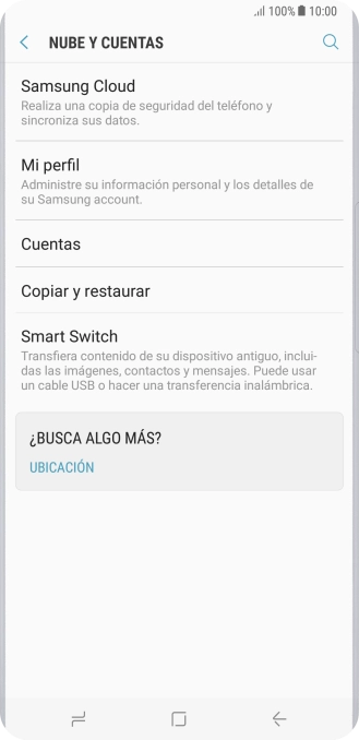 Pulsa Cuentas.