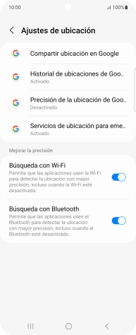 Pulsa Precisión de la ubicación de Goo...