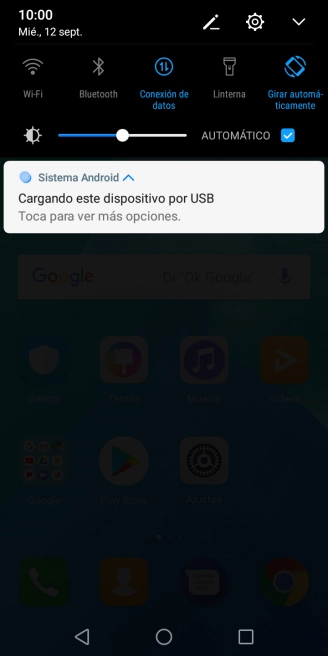 Pulsa Toca para ver más opciones..