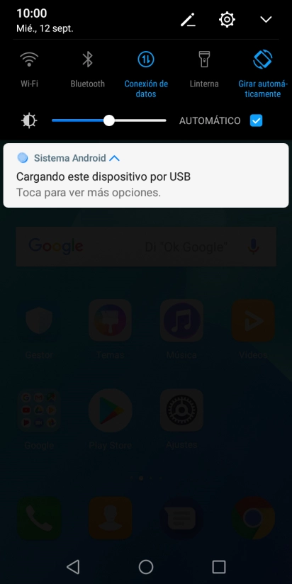 Pulsa Toca para ver más opciones..