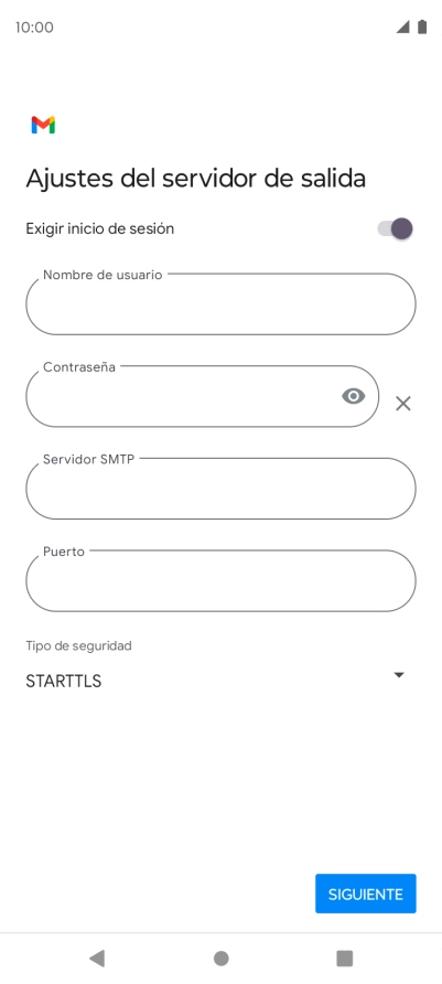 Pulsa el indicador junto a 