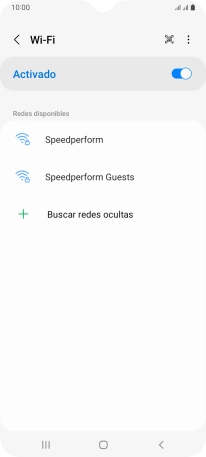 Pulsa el icono de menú.