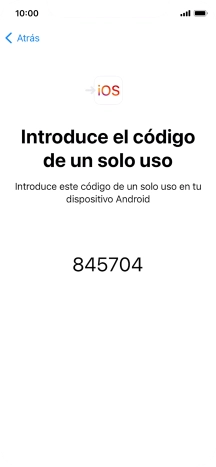Seguir las indicaciones de la pantalla y de la app 