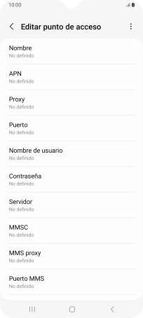 Pulsa Nombre.