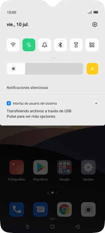 Pulsa Pulse para ver más opciones.