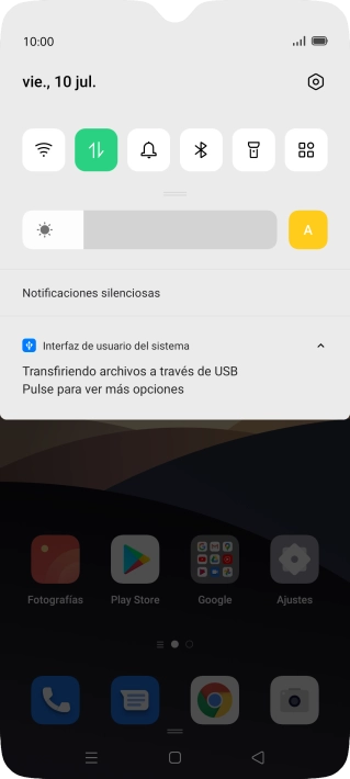 Pulsa Pulse para ver más opciones.