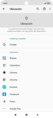 Pulsa la app deseada.