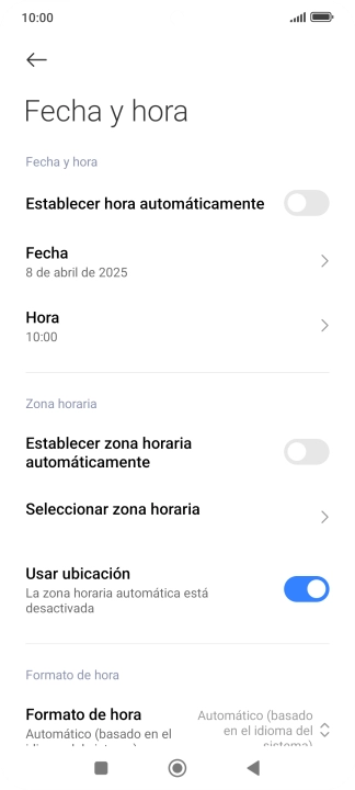 Pulsa el indicador junto a 