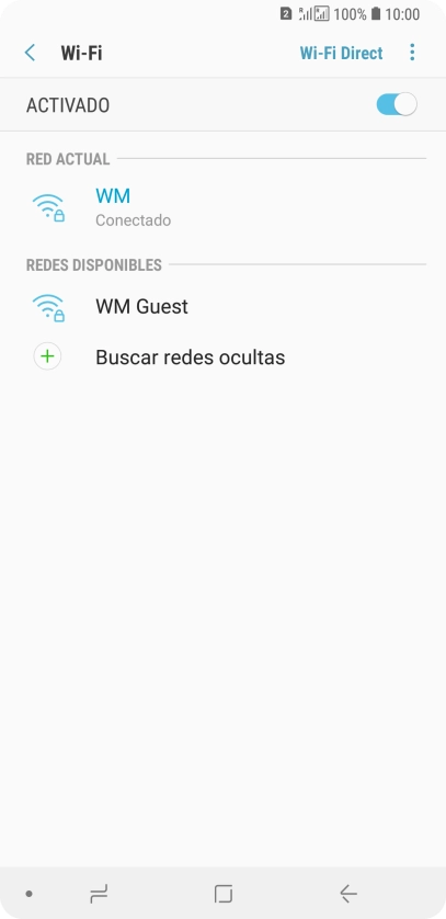 Pulsa la tecla de inicio para terminar y regresar a la pantalla de inicio.