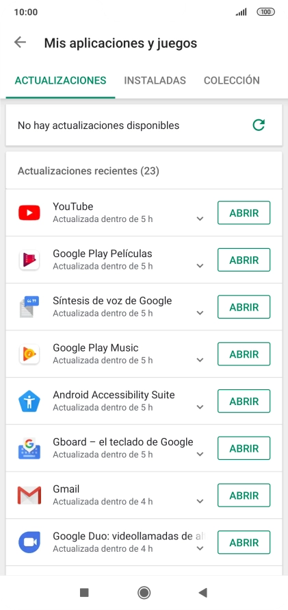 Pulsa INSTALADAS.