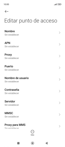 Pulsa Nombre.