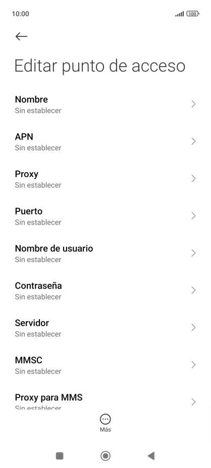 Pulsa Nombre.