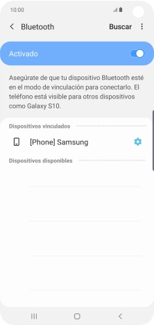 Pulsa la tecla de inicio para terminar y regresar a la pantalla de inicio.