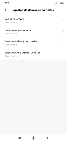 Pulsa la tecla de inicio para terminar y regresar a la pantalla de inicio.