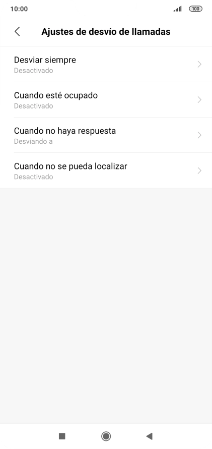 Pulsa la tecla de inicio para terminar y regresar a la pantalla de inicio.