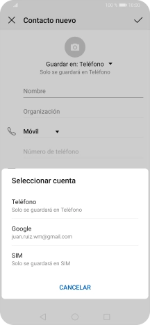 Pulsa Teléfono.