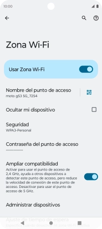 Pulsa la tecla de inicio para terminar y regresar a la pantalla de inicio.