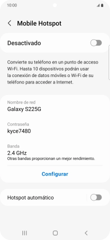 Pulsa Configurar.
