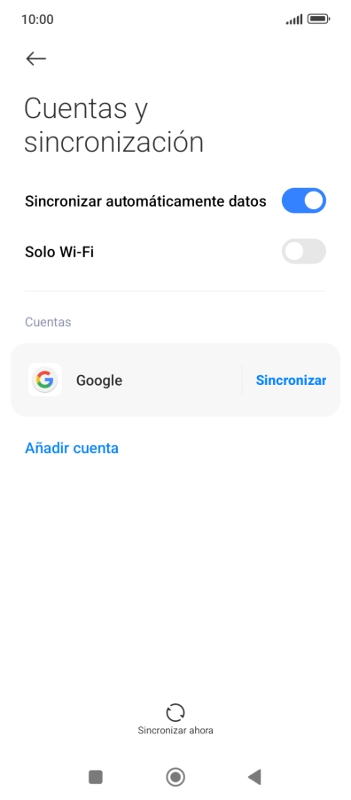 Pulsa la tecla de inicio para terminar y regresar a la pantalla de inicio.