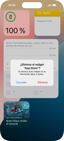 Pulsa Eliminar.