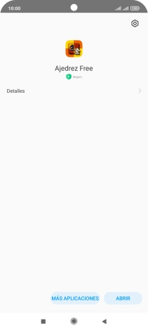 Pulsa la tecla de inicio para terminar y regresar a la pantalla de inicio.