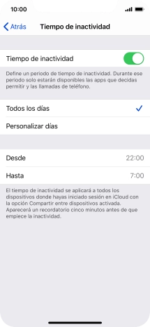 Pulsa la flecha hacia la izquierda.