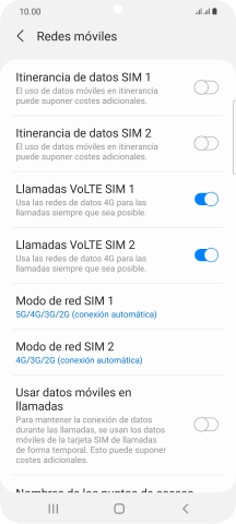 Pulsa el indicador junto a 