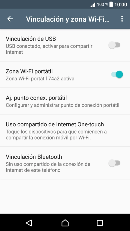 Pulsa la tecla de inicio para terminar y regresar a la pantalla de inicio.