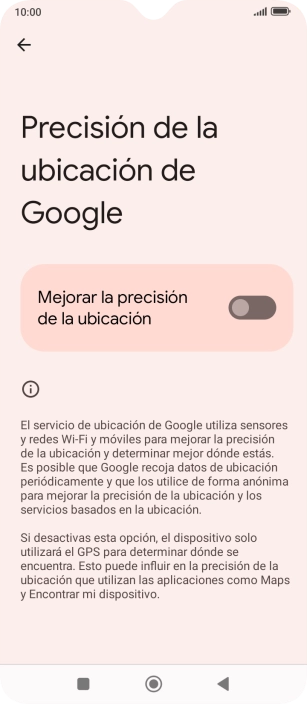Si pulsas el indicador junto a 