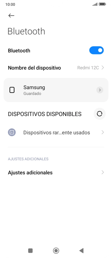 Pulsa la tecla de inicio para terminar y regresar a la pantalla de inicio.