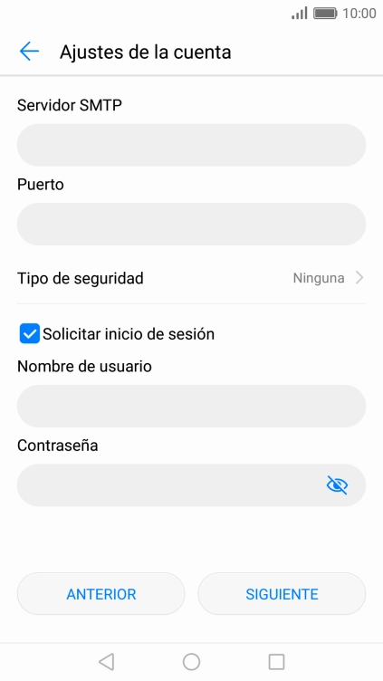 Pulsa Solicitar inicio de sesión para desactivar la función.
