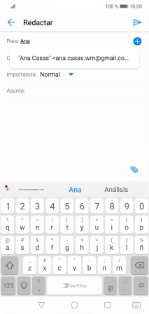 Pulsa el contacto deseado.