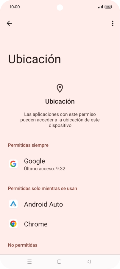 Pulsa la app deseada.