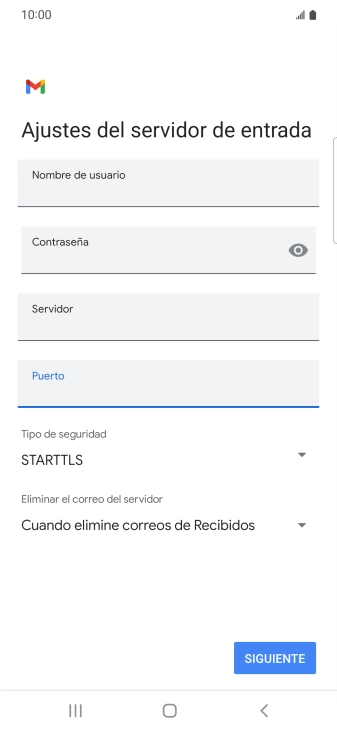 Pulsa la lista desplegable bajo 