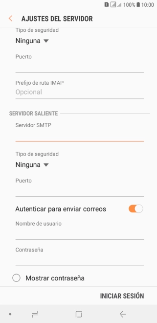 Pulsa la lista desplegable bajo 