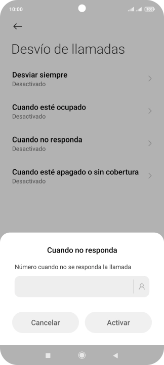 Introduce +34600132000 y pulsa Activar.