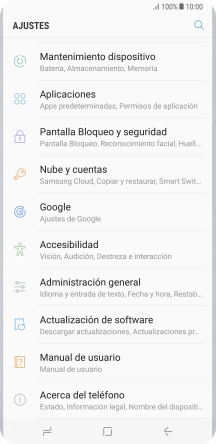 Pulsa Nube y cuentas.