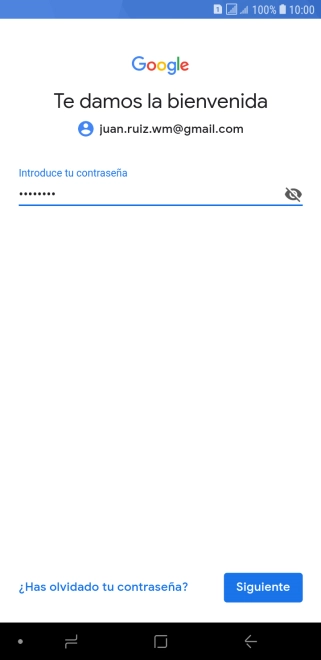 Pulsa Siguiente.