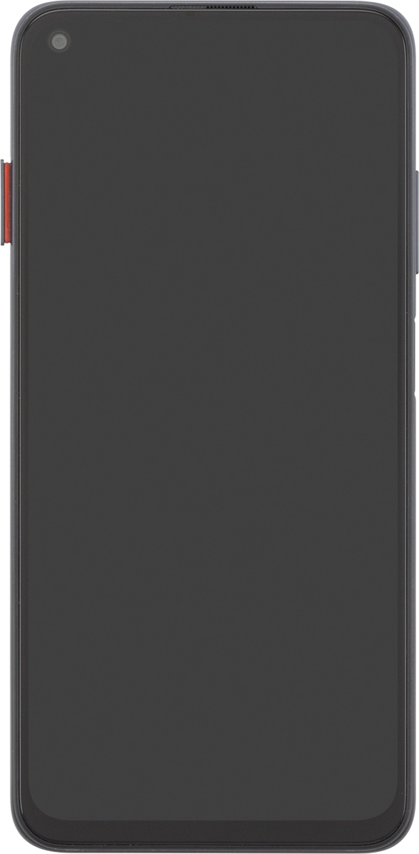Retira el contenedor de tarjetas del teléfono.