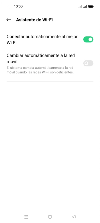 Pulsa el indicador junto a 