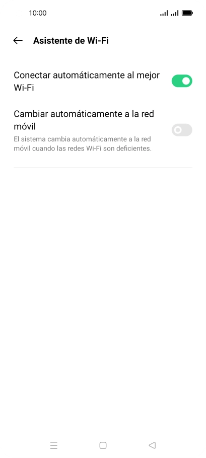 Pulsa el indicador junto a 