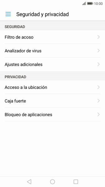 Pulsa Ajustes adicionales.