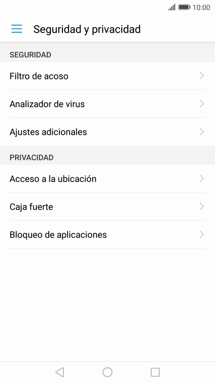 Pulsa Ajustes adicionales.