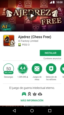 Pulsa INSTALAR y sigue las indicaciones de la pantalla para instalar la app.