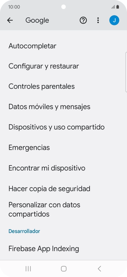 Pulsa Encontrar mi dispositivo.