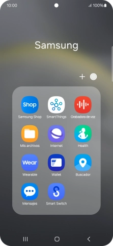 Abre una app que sea compatible con esta función, por ejemplo, Mensajes.