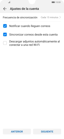 Pulsa Frecuencia de sincronización.