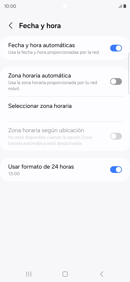 Pulsa el indicador junto a 