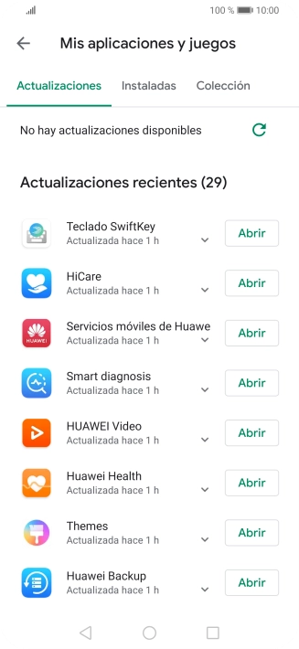 Pulsa Instaladas.