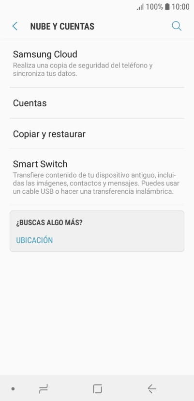 Pulsa Cuentas.